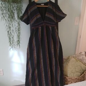 The Odells Sienna Cape Town Striped Maxi Dress